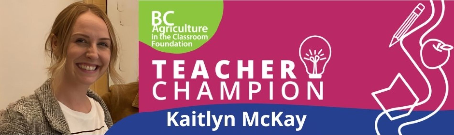 Teacher Champion - Kaitlyn McKay