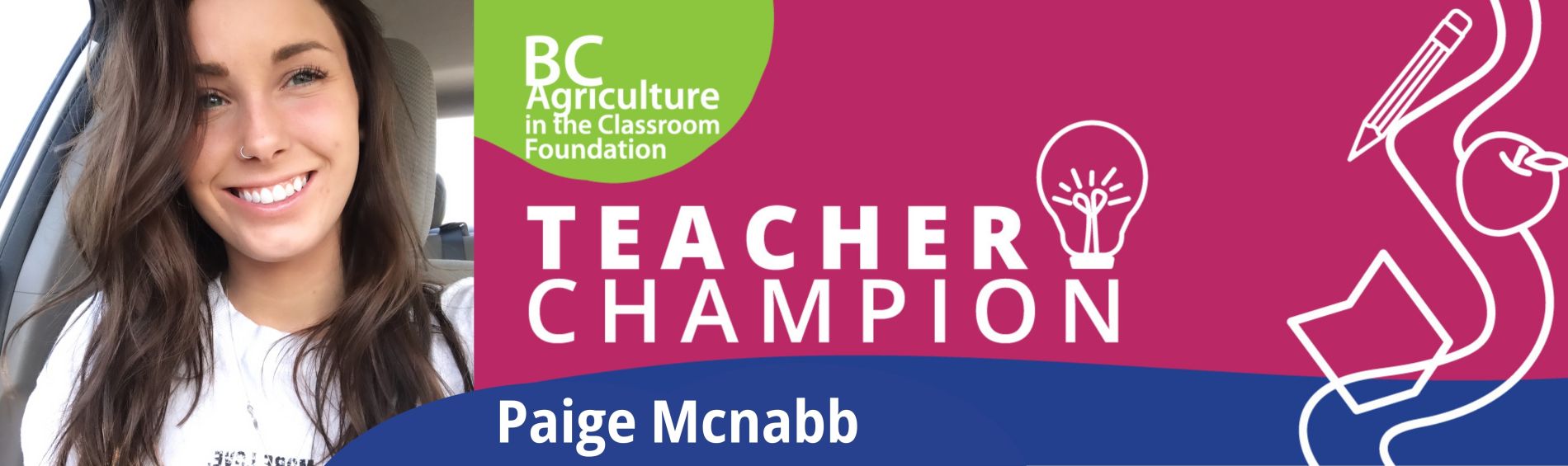 Teacher Champion - Paige Mcnabb