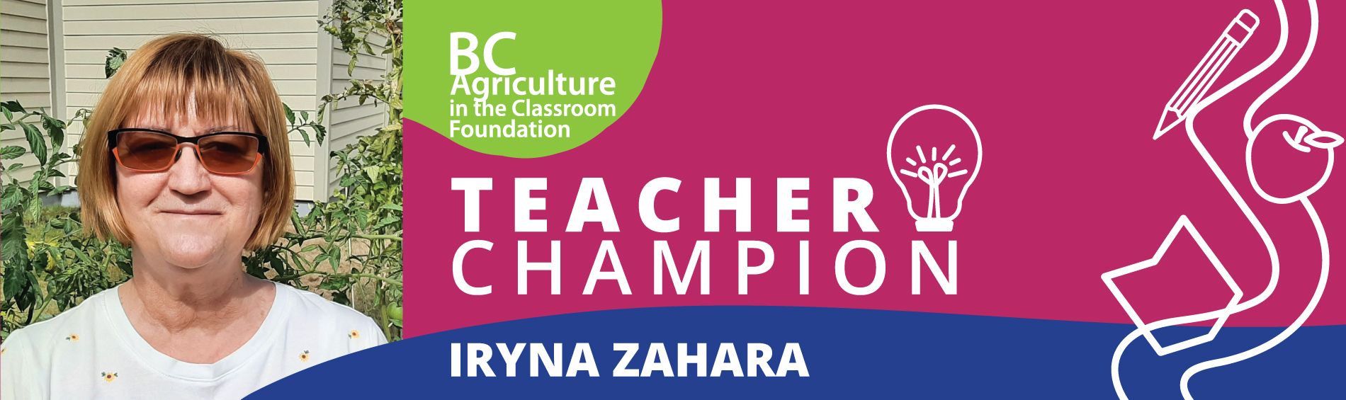 Teacher Champion - Iryna Zahara