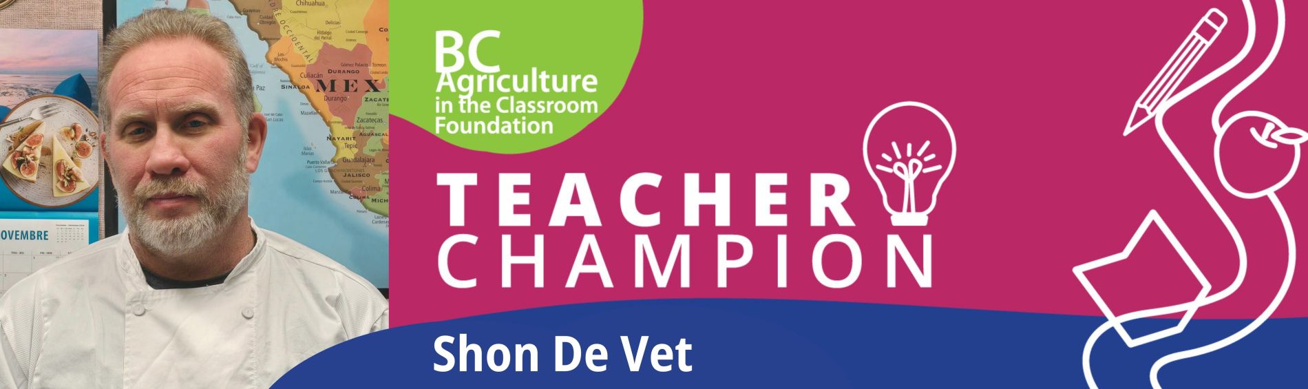 Teacher Champion - Shon De Vet