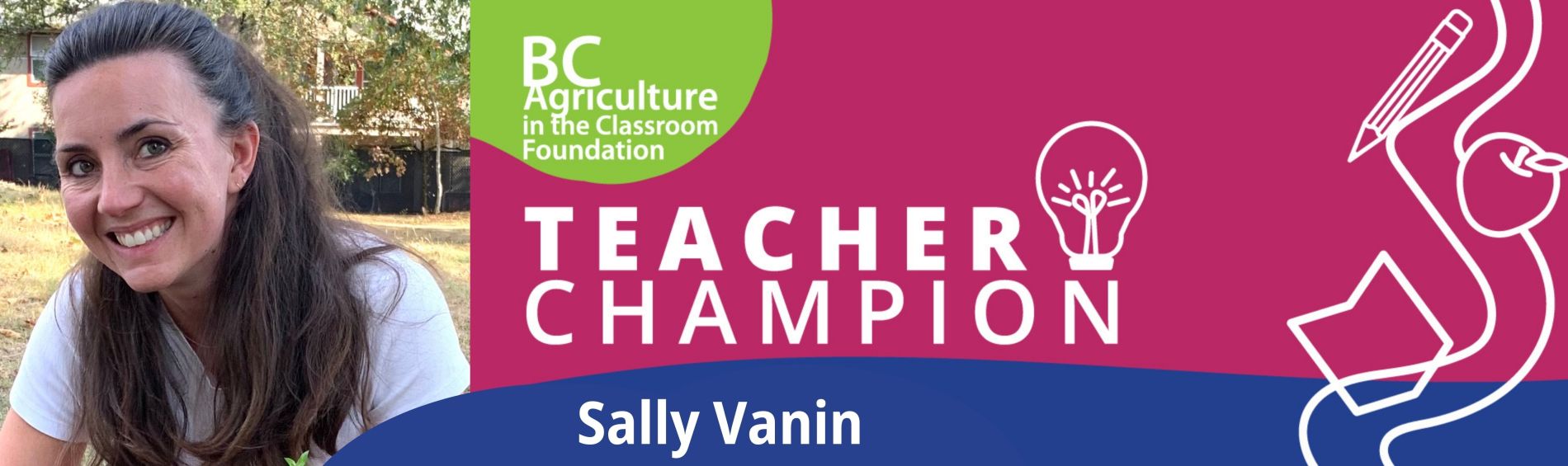 Teacher Champion - Sally Vanin