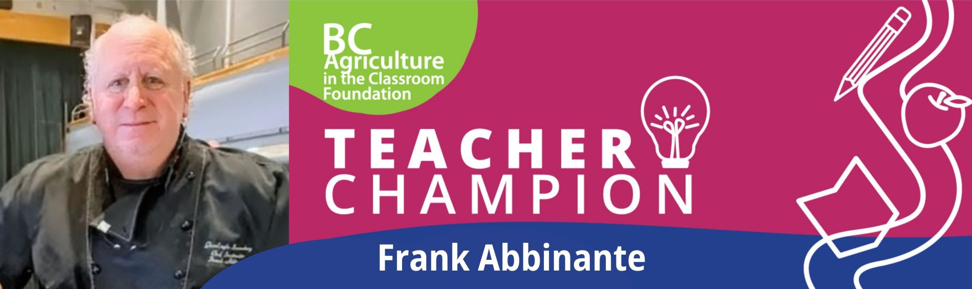 Teacher Champion - Frank Abbinante
