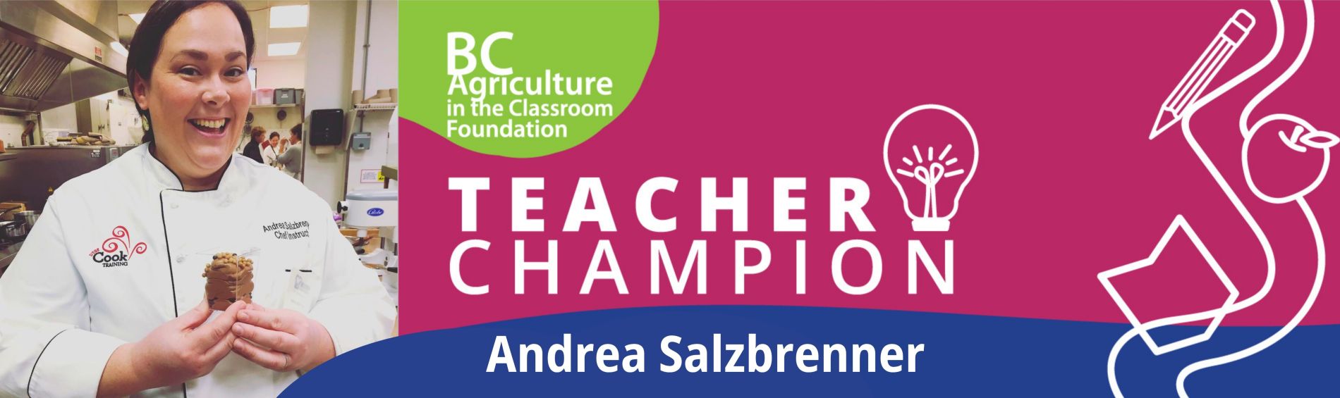 Teacher Champion - Andrea Salzbrenner