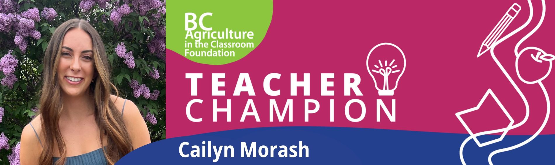 Teacher Champion - Cailyn Morash