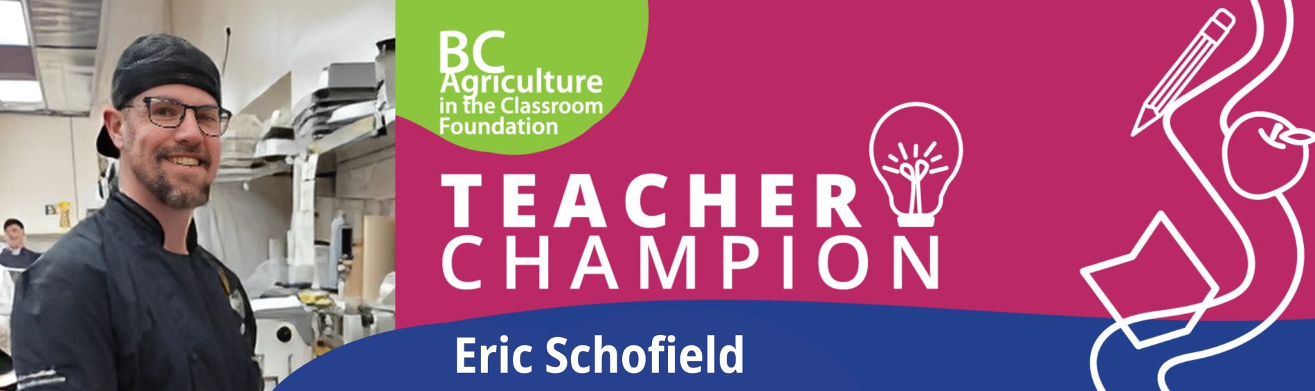Teacher Champion - Eric Schofield