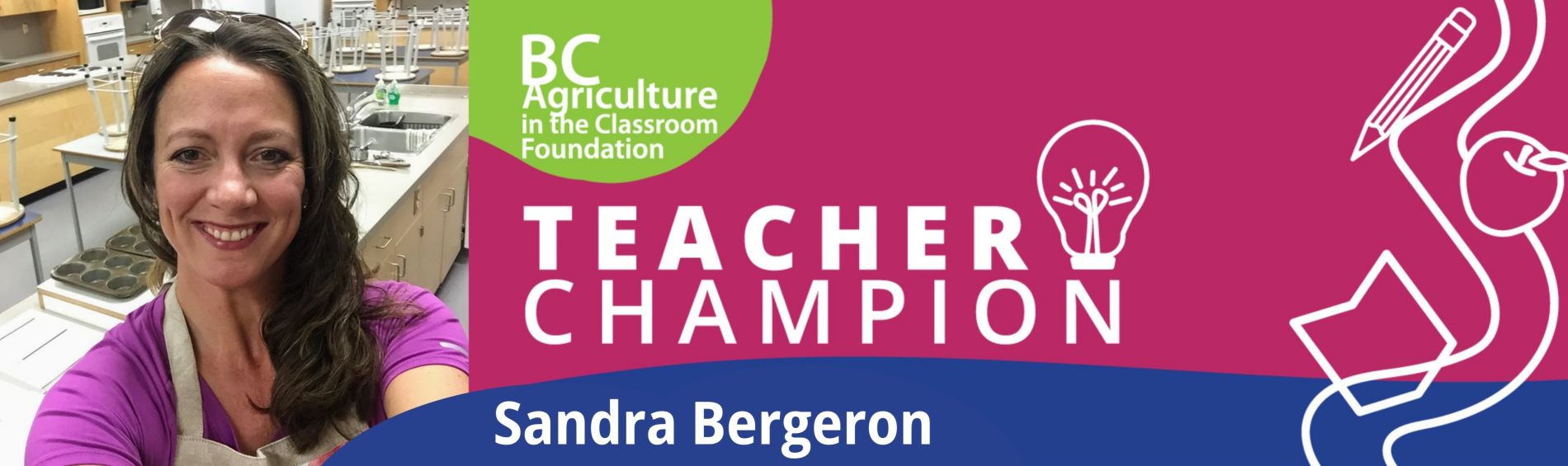 Teacher Champion - Sandra Bergeron