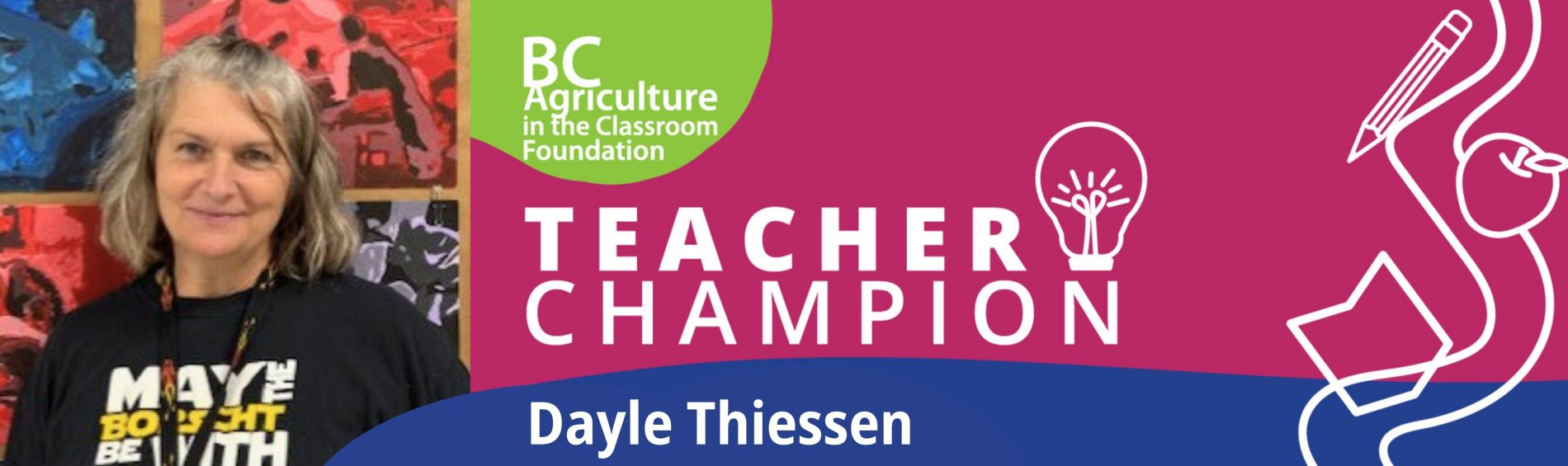 Teacher Champion - Dayle Thiessen