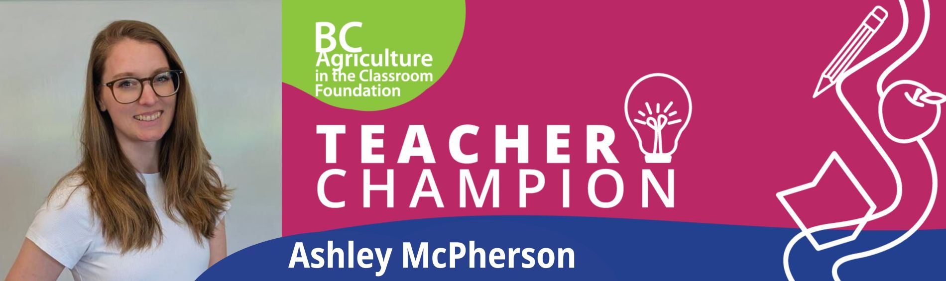 Teacher Champion - Ashley McPherson