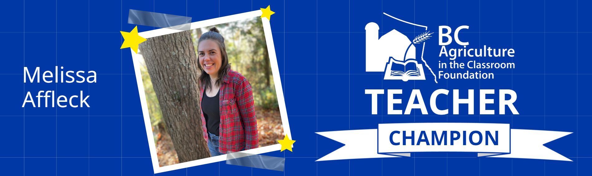 Teacher Champion - Melissa Affleck