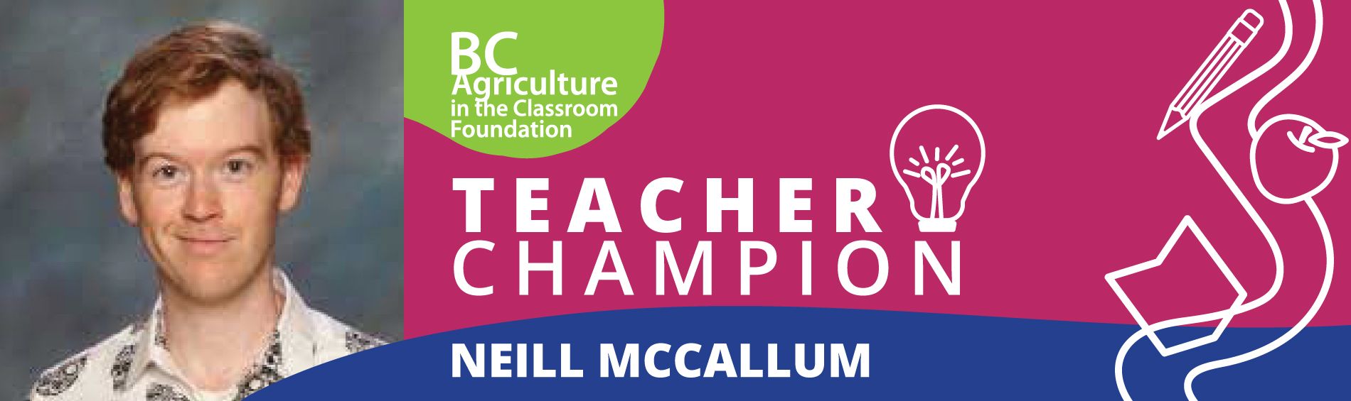 Neill McCallum - Teacher Champion