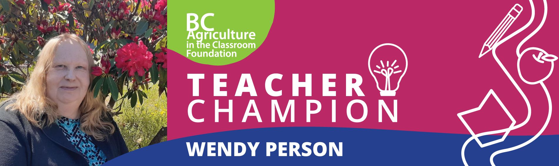 Wendy Person - Teacher Champion