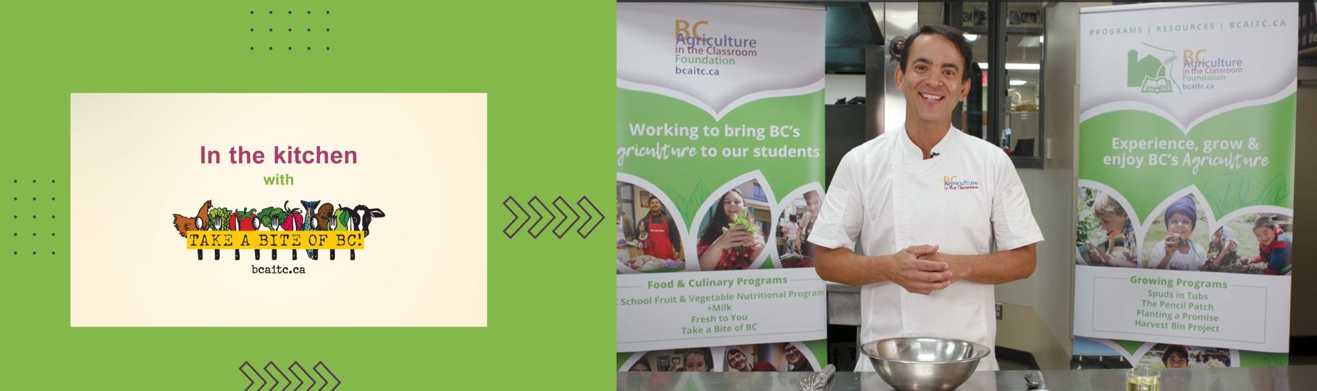 BCAITC In the Kitchen with Take a Bite of BC: Mastering Essential Kitchen Skills