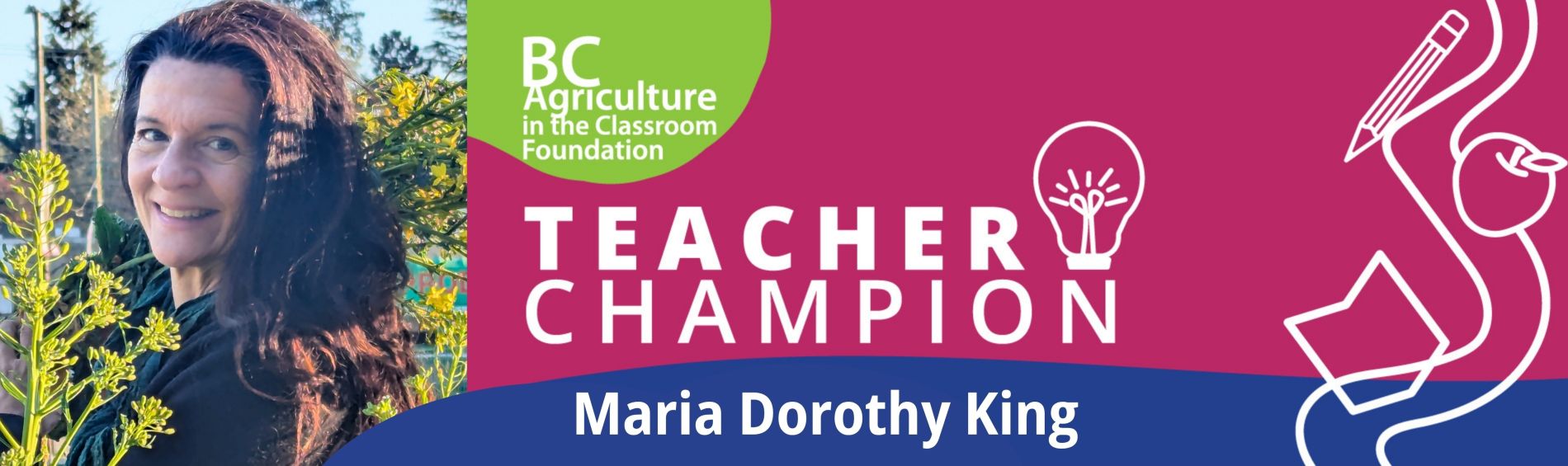Teacher Champion - Maria Dorothy King