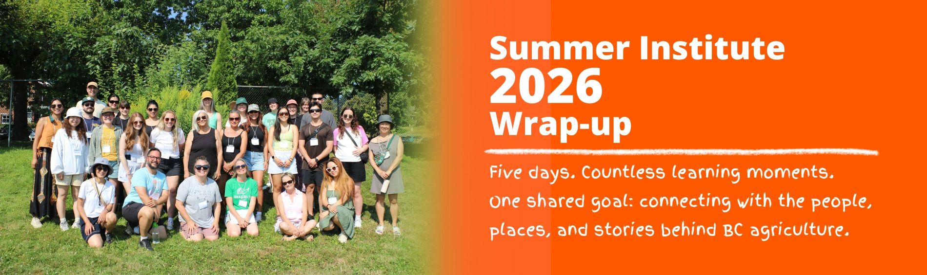 2026 Summer Institute Inspires the Next Generation of Agriculture Leaders 