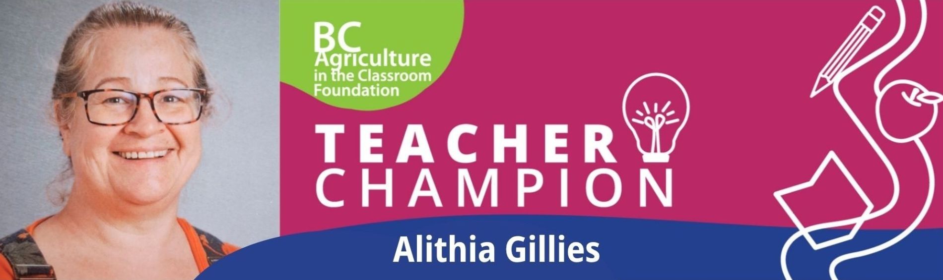 Teacher Champion - Alithia Gillies 